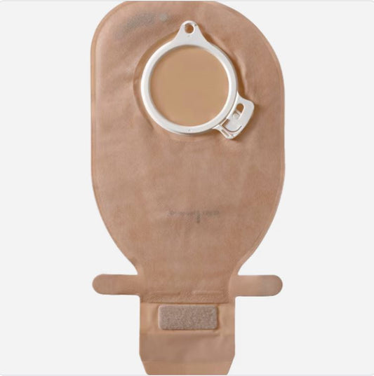 Assura 2-Piece Drainable Pouch 1/2" - 1-3/4", Opaque