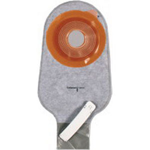 Assura 1-Piece Standard Drainable Pouch Cut-to-Fit Non-Convex 3/8" - 2-3/4", Transparent