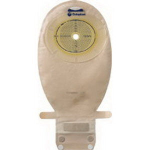 SenSura 1-Piece Xpro Wide Outlet Drainable Pouch Cut-to-Fit Flat 3/8" - 3"