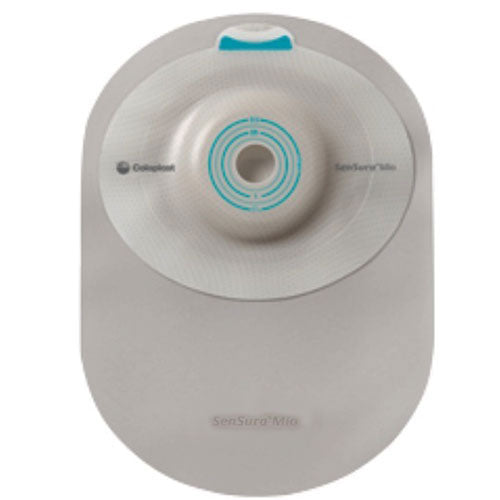 SenSura Mio 1-Piece Closed Pouch, Soft Convex, Maxi, Opaque with Inspection Window, Cut-to-fit