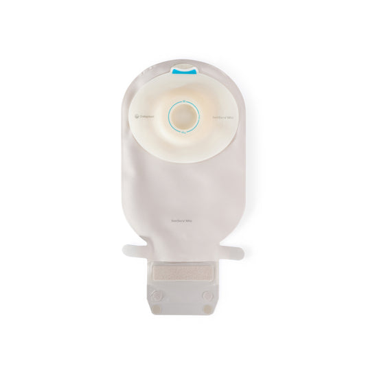 SenSura Mio 1-Piece EasiClose WIDE Outlet, Convex Light, Maxi, Transparent, Pre-cut