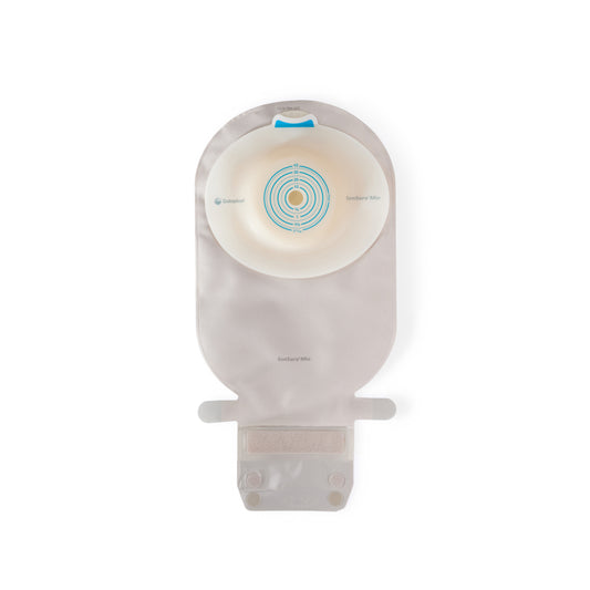 SenSura Mio 1-Piece EasiClose WIDE Outlet, Deep Convex, Maxi, Transparent, Cut-to-fit
