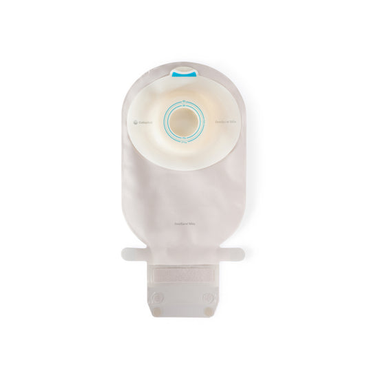 SenSura Mio 1-Piece EasiClose WIDE Outlet, Deep Convex, Maxi, Transparent, Pre-cut