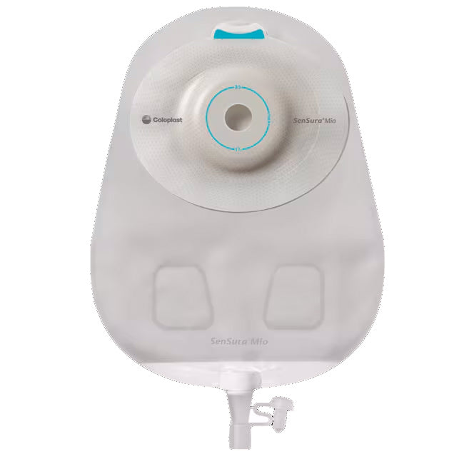 SenSura Mio 1-Piece Urostomy Pouch with Twist Outlet, Soft Convex, Maxi, Transparent, Cut-to-Fit, 3/8  2 (10-50 mm) - REPLACES 6216810