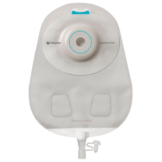 SenSura Mio 1-Piece Urostomy Pouch, Deep Convex, Maxi, Opaque, Pre-cut 1 1/8"