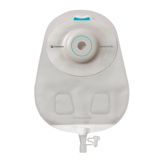 SenSura Mio 1-Piece Urostomy Pouch, Deep Convex, Maxi, Transparent, Cut-to-fit