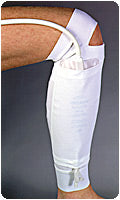Fabric Leg Bag Holder for the Lower Leg, Large