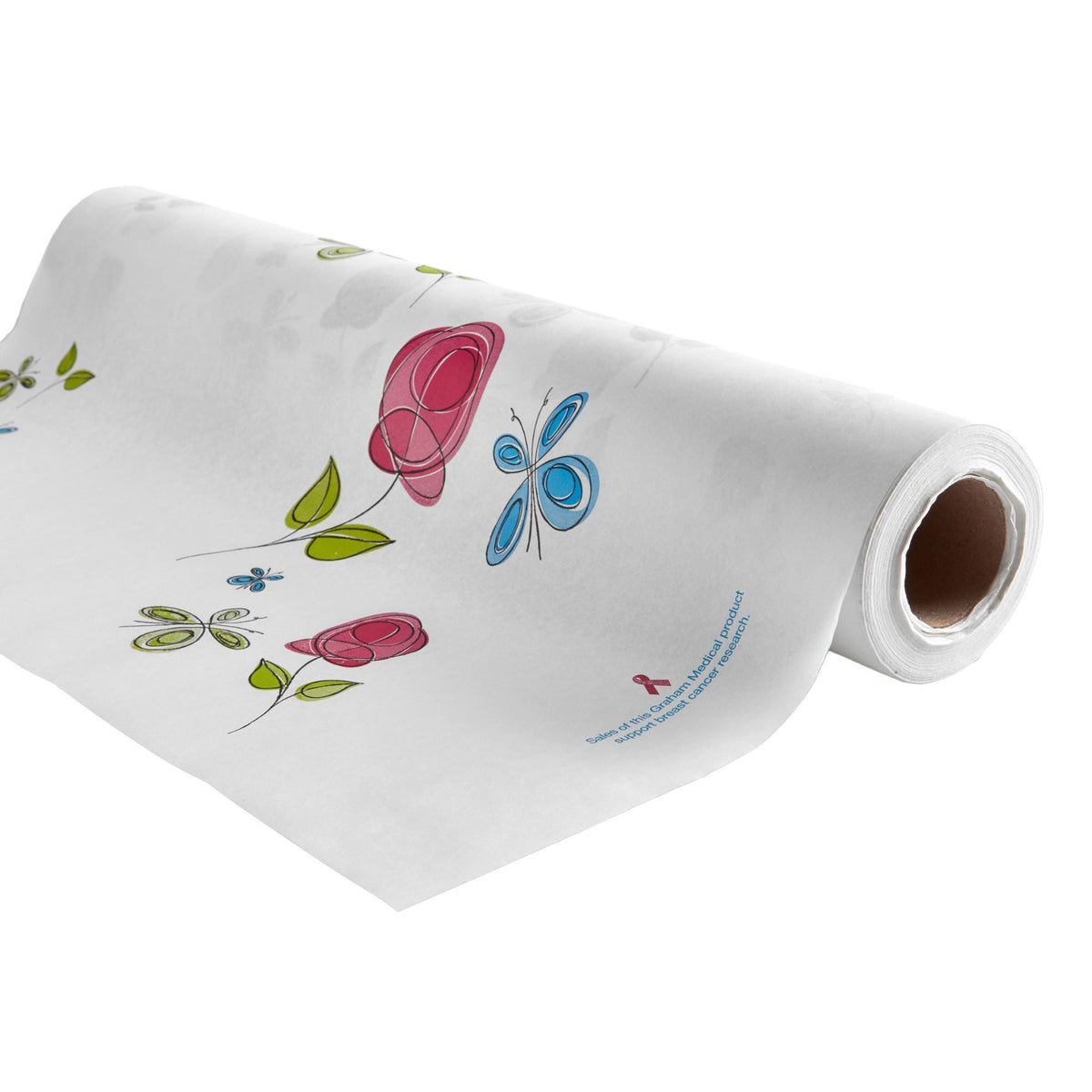 Rose Garden® Crepe Table Paper, 21 Inch x 125 Foot, EA/1
