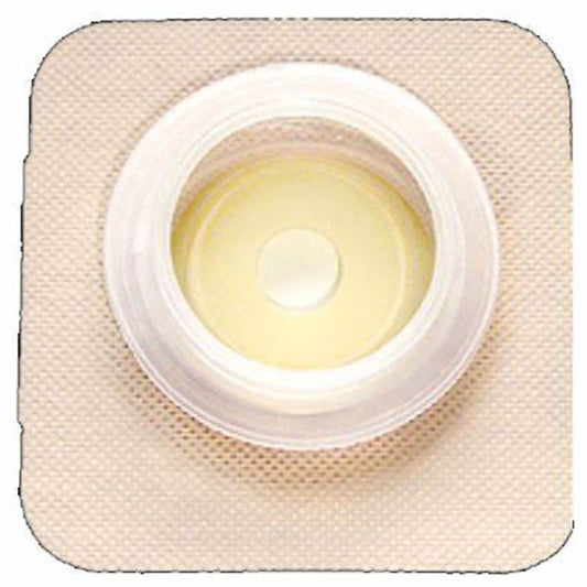 Entrust 5" x 5" Wafer, Standard Wear, Tape Collar, White, 2-1/4" Cut-to-Fit
