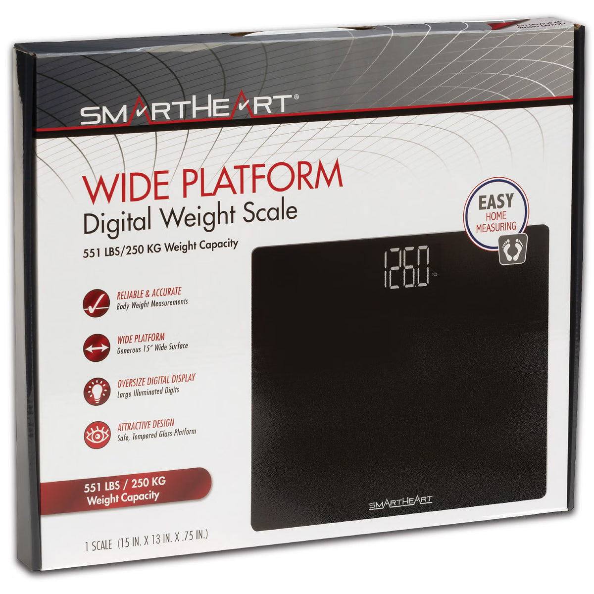 SmartHeart™ Digital Weight Scale, EA/1