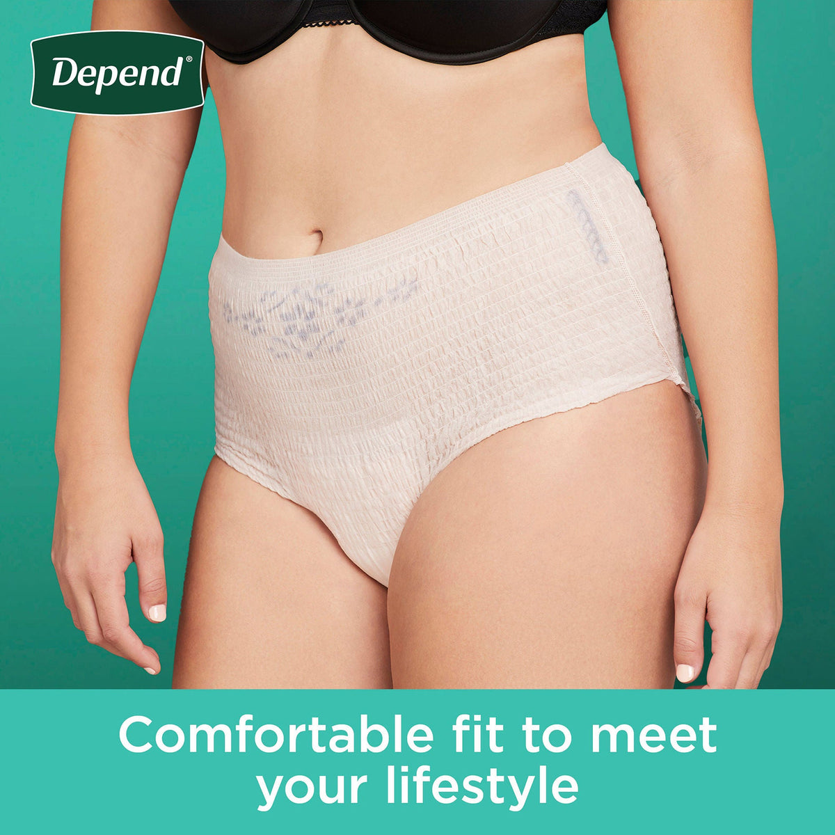 Depend® Fresh Protection™ Women's Maximum Absorbency Underwear, Small