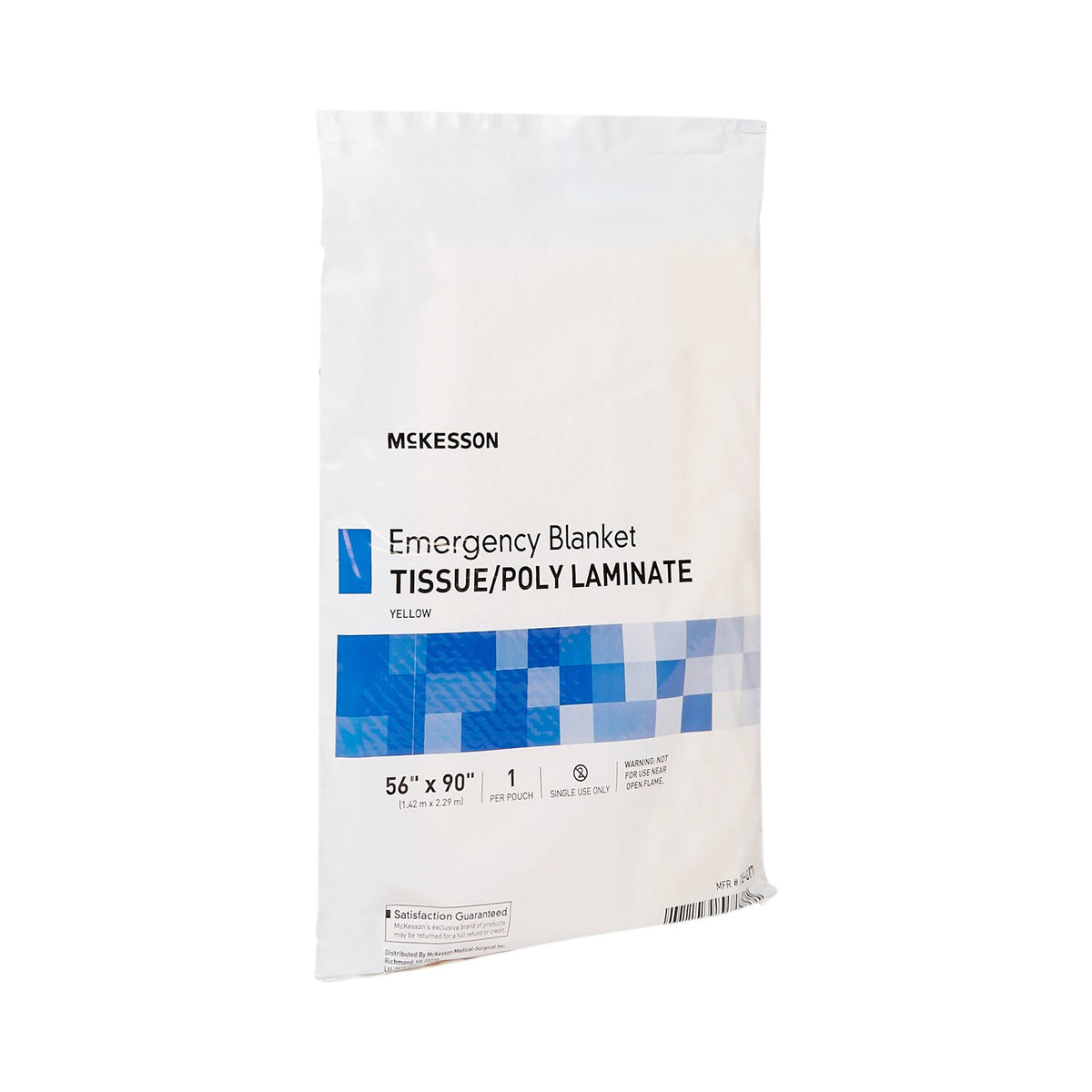 McKesson Rescue Blanket, 56 x 90 Inch, EA/1