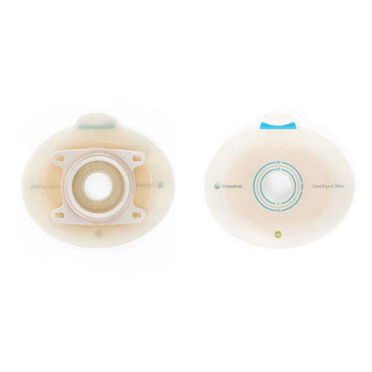 BARRIER, SKN MIO CLCK 2PC N/CNVX STD W/TAB 40MM 3/4" (5/BX)