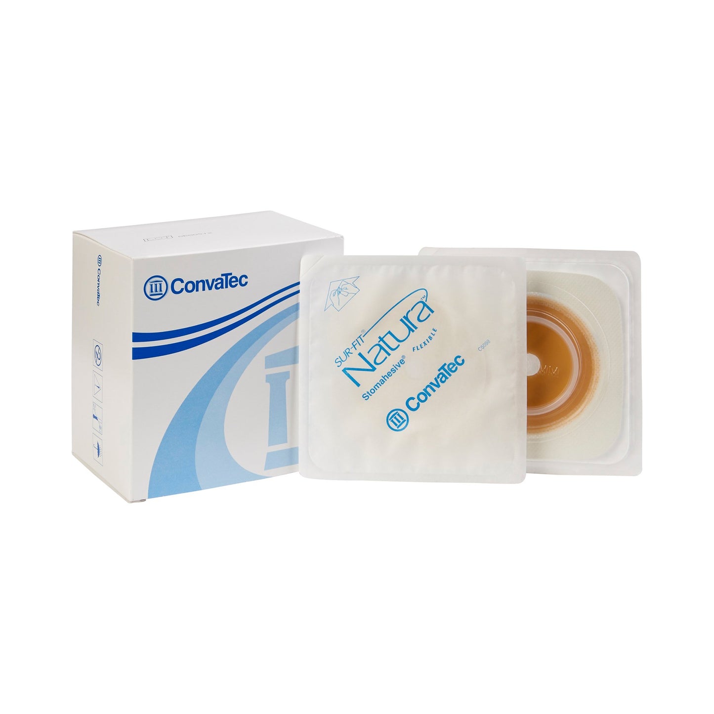 WAFER, STOMA W/1 3/4" FLANGE 4"X4" (10/BX)