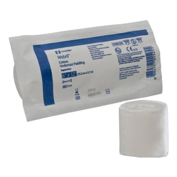 WEBRIL Undercast Padding, Sterile, 6" x 4 yds.