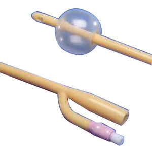 Dover 2-Way Silicone-Elastomer Foley Catheter 26 Fr 30 cc