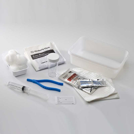 Curity Universal Catheterization Tray with 30 cc Syringe