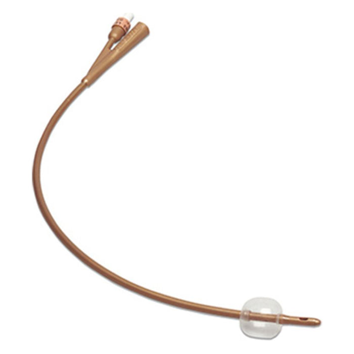 Dover 2-Way Silver-Coated Silicone Foley Catheter 12 Fr 5 cc