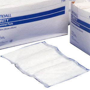 Dermacea Abdominal Gauze Pad, Non-Sterile, 7.5" x 8"