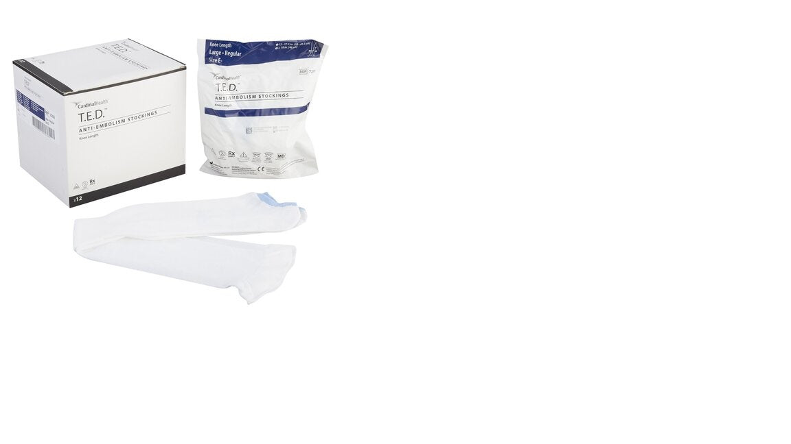 T.E.D. Knee Length Anti-Embolism Stockings Large, Long