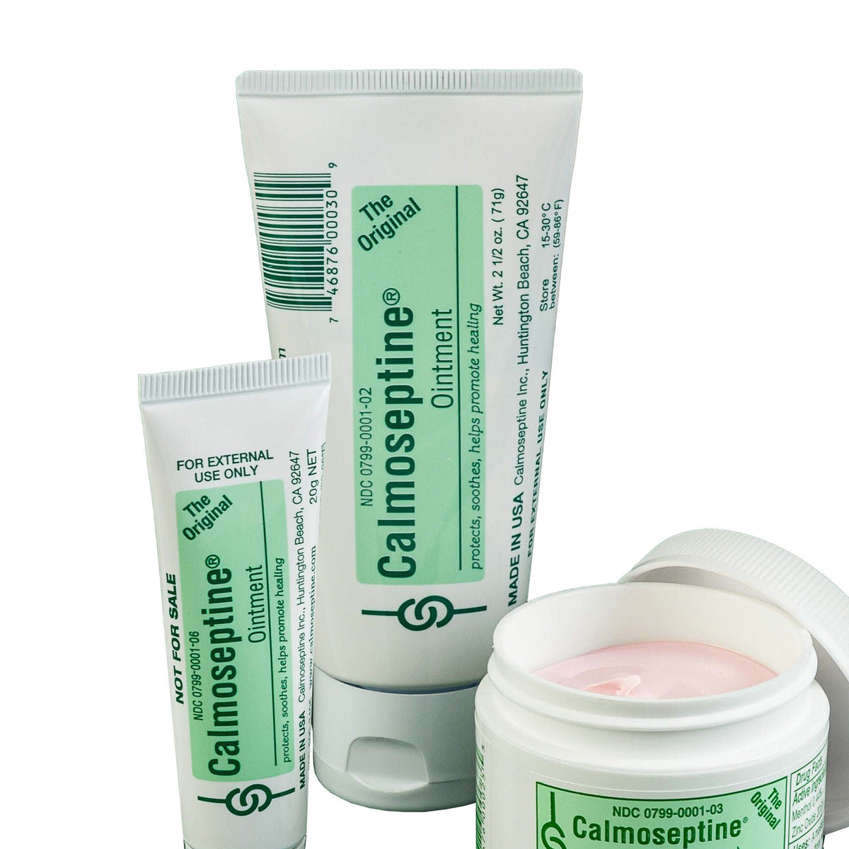 Calmoseptine® Ointment, 2.5-ounce tube, EA/1