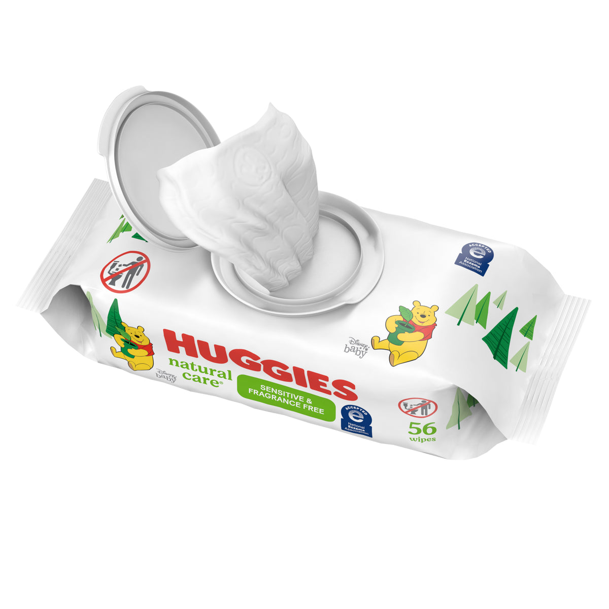 Huggies Natural Care Fragrance Free Baby Wipes - Replaces 6939301