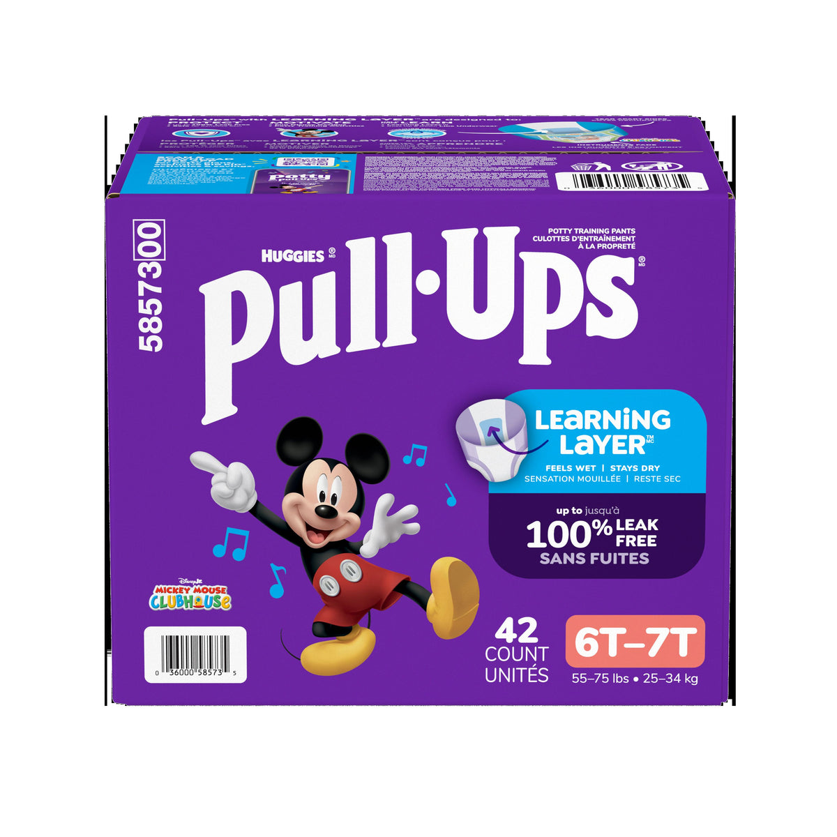 Pull-Ups Learning Designs Training Pants, Boys, Giga Pack, 6T - 7T
