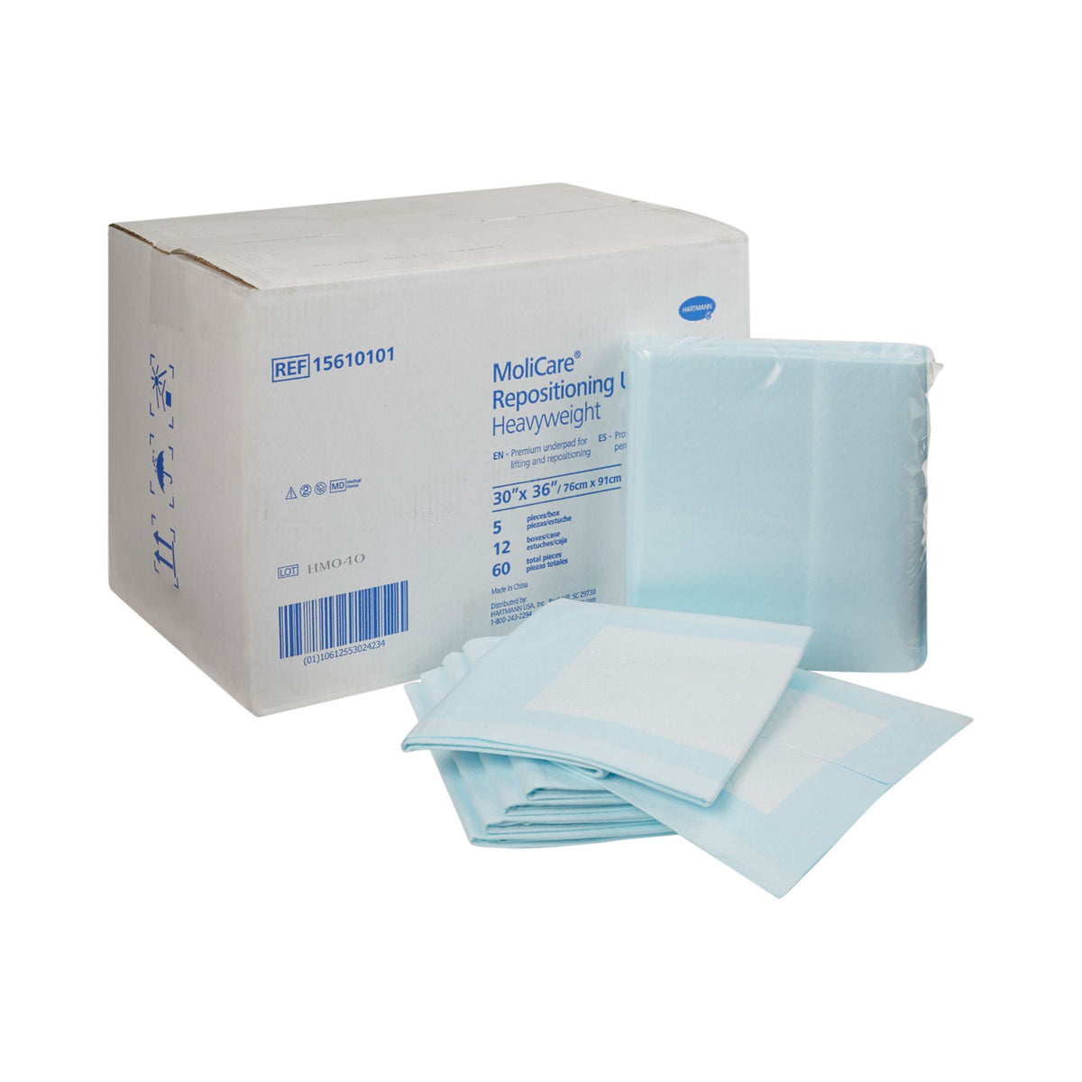 MoliCare® Positioning Underpad, 30 x 36 Inch, BG/5