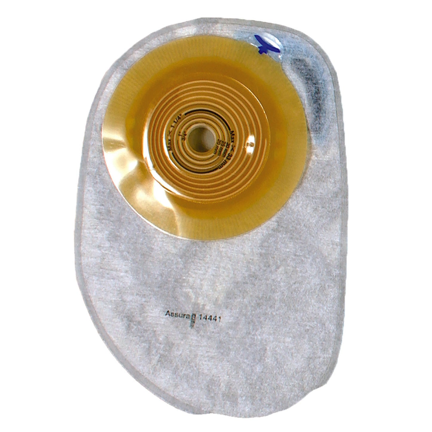 POUCH, ASSURA 1PC CNVX TRANSP 8 1/2" 15-33MM (10/B