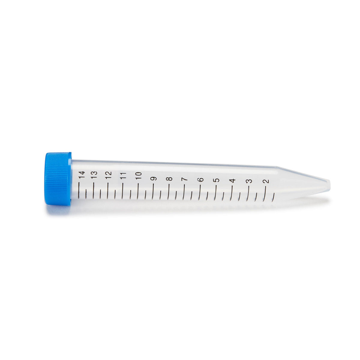 McKesson Centrifuge Tube, 15 mL, 17 x 120 mm, Blue Screw Cap, CS/500