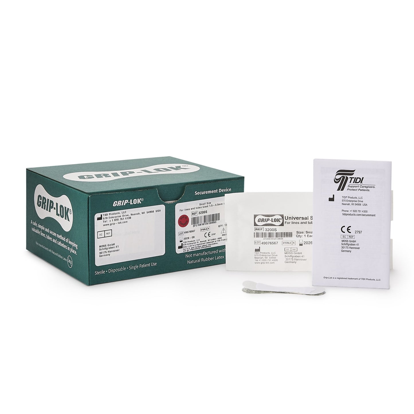 DEVICE, SECUREMENT FOLEY CATHETER GRIP-LOK SM (100/BX)
