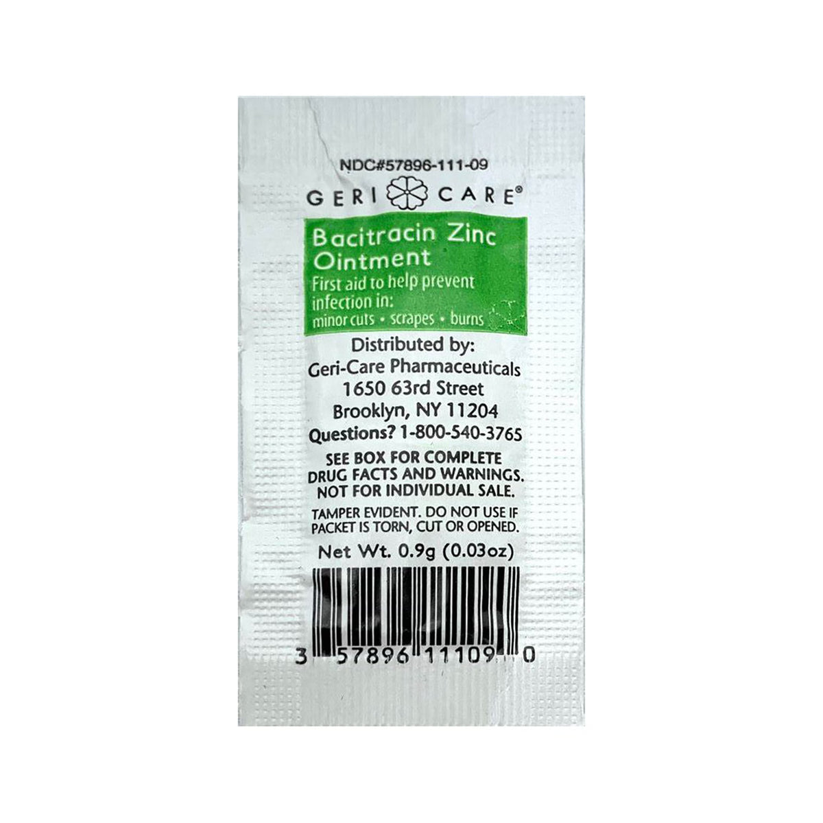 Geri-Care Bacitracin Zinc First Aid Antibiotic