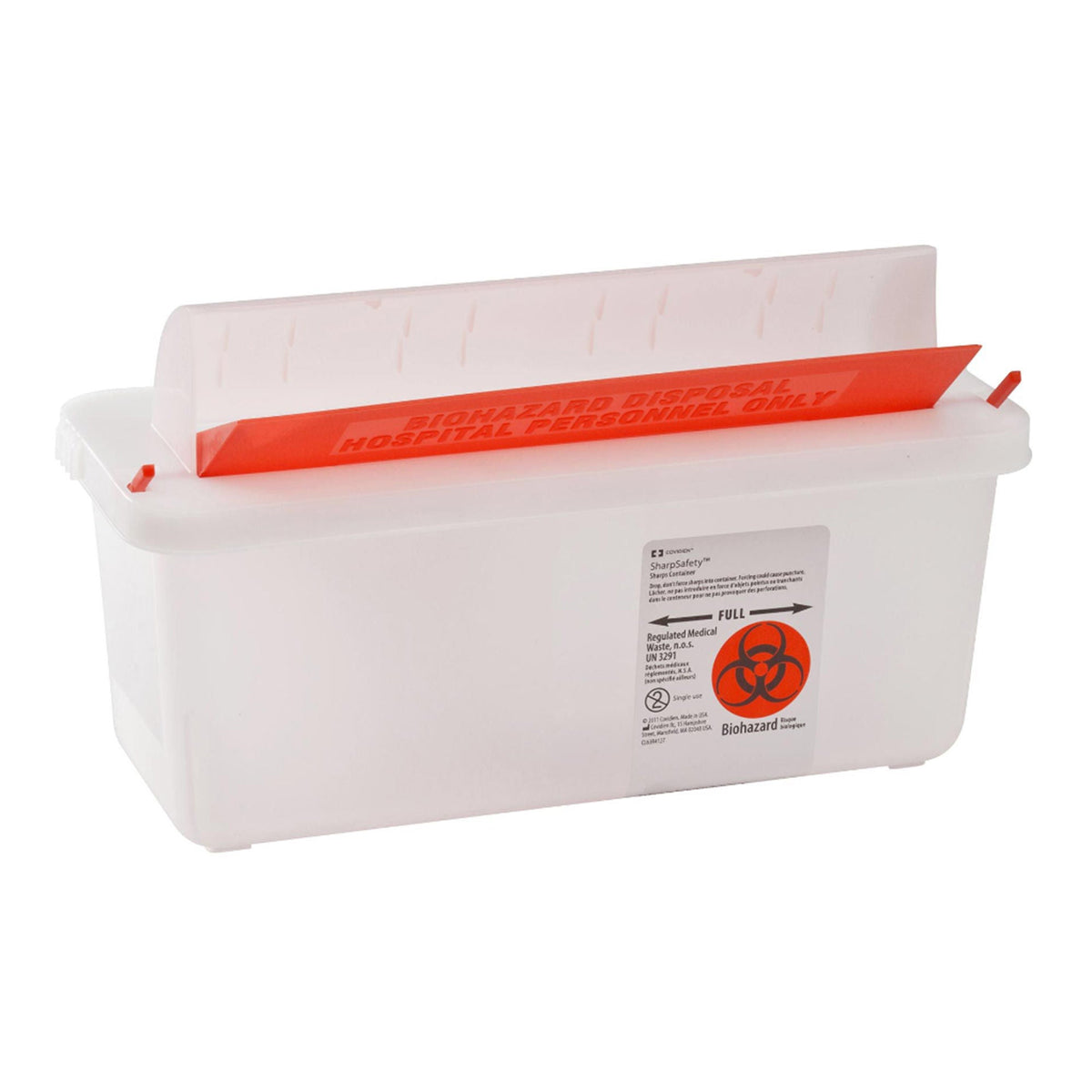 In-Room™ Multi-purpose Sharps Container, 1.25 Gallon, 10.75 x 11 x x 4.75 Inch, EA/1