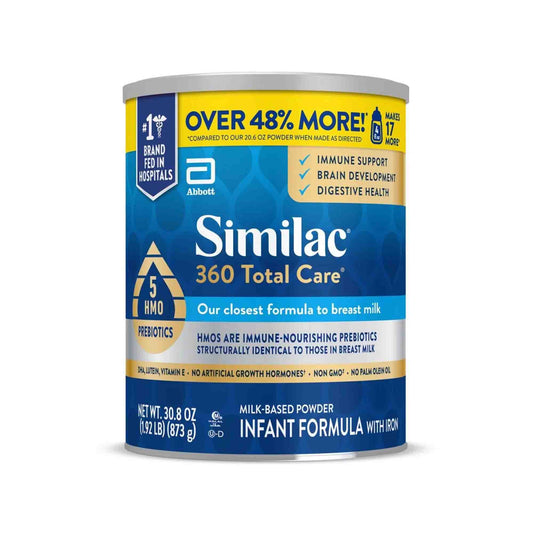 Similac® 360 Total Care® Milk-Based Powder Infant Formula