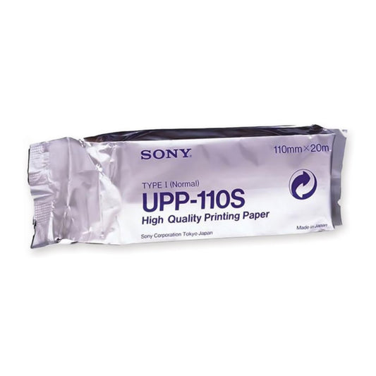 PAPER, PRINTER F/SONY FILM BLKWHT 20MMX110MM (10RL/BX), BX/10
