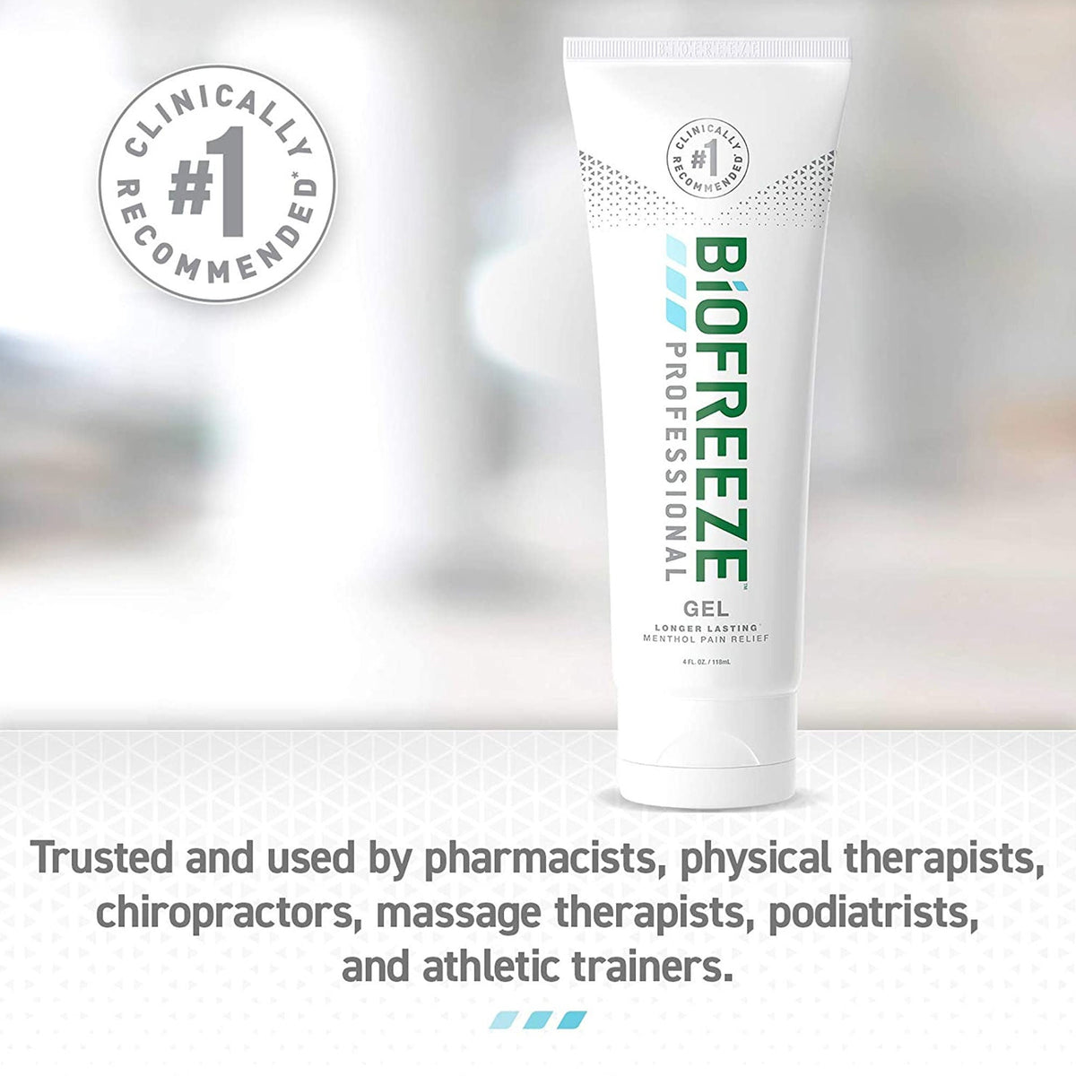 Biofreeze® Professional Pain Relieving Gel, 4-ounce tube