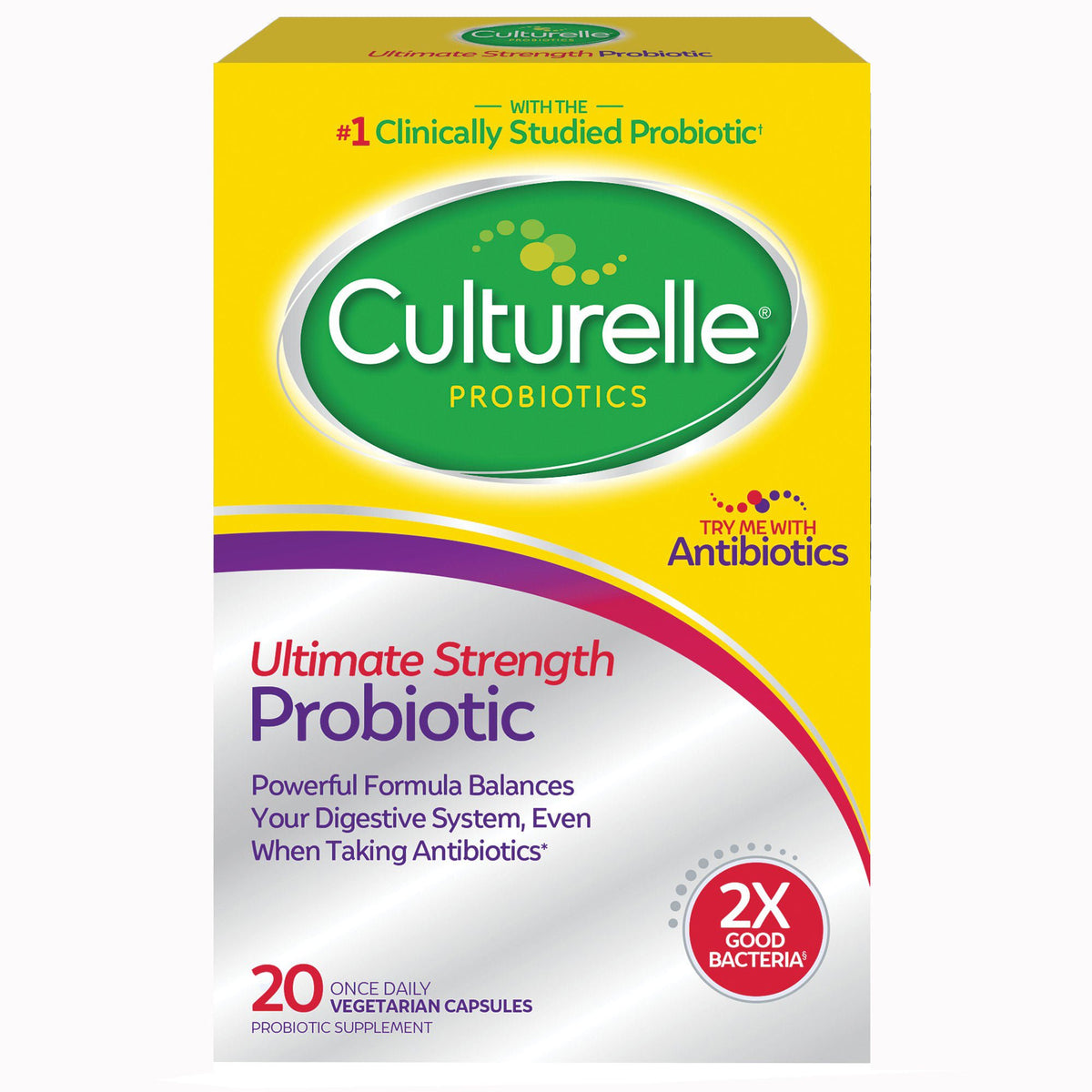 Culturelle® Ultimate Strength Probiotic Capsules, BX/1