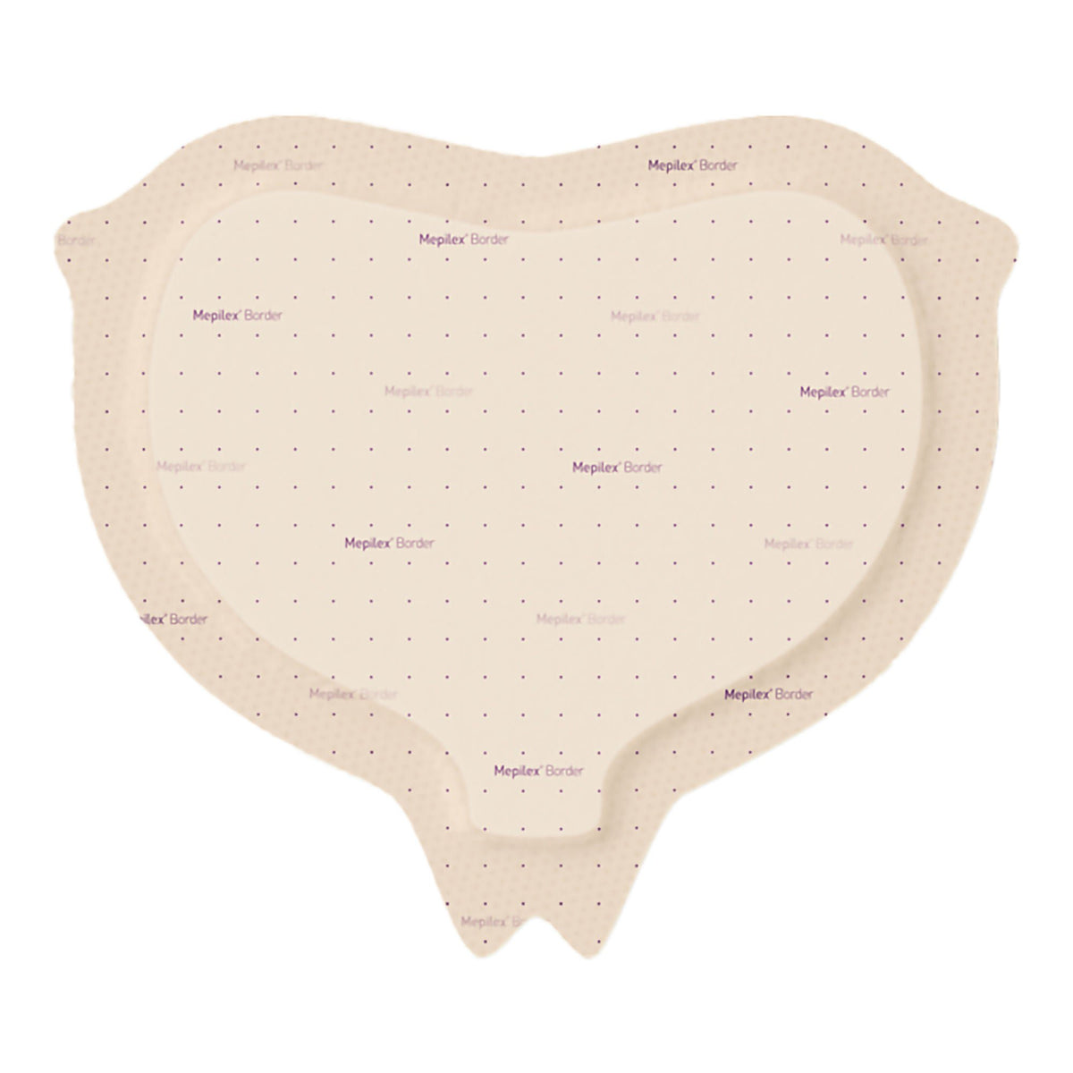 Mepilex® Border Sacrum Foam Dressing, 22 x 25 Centimeter, BX/10