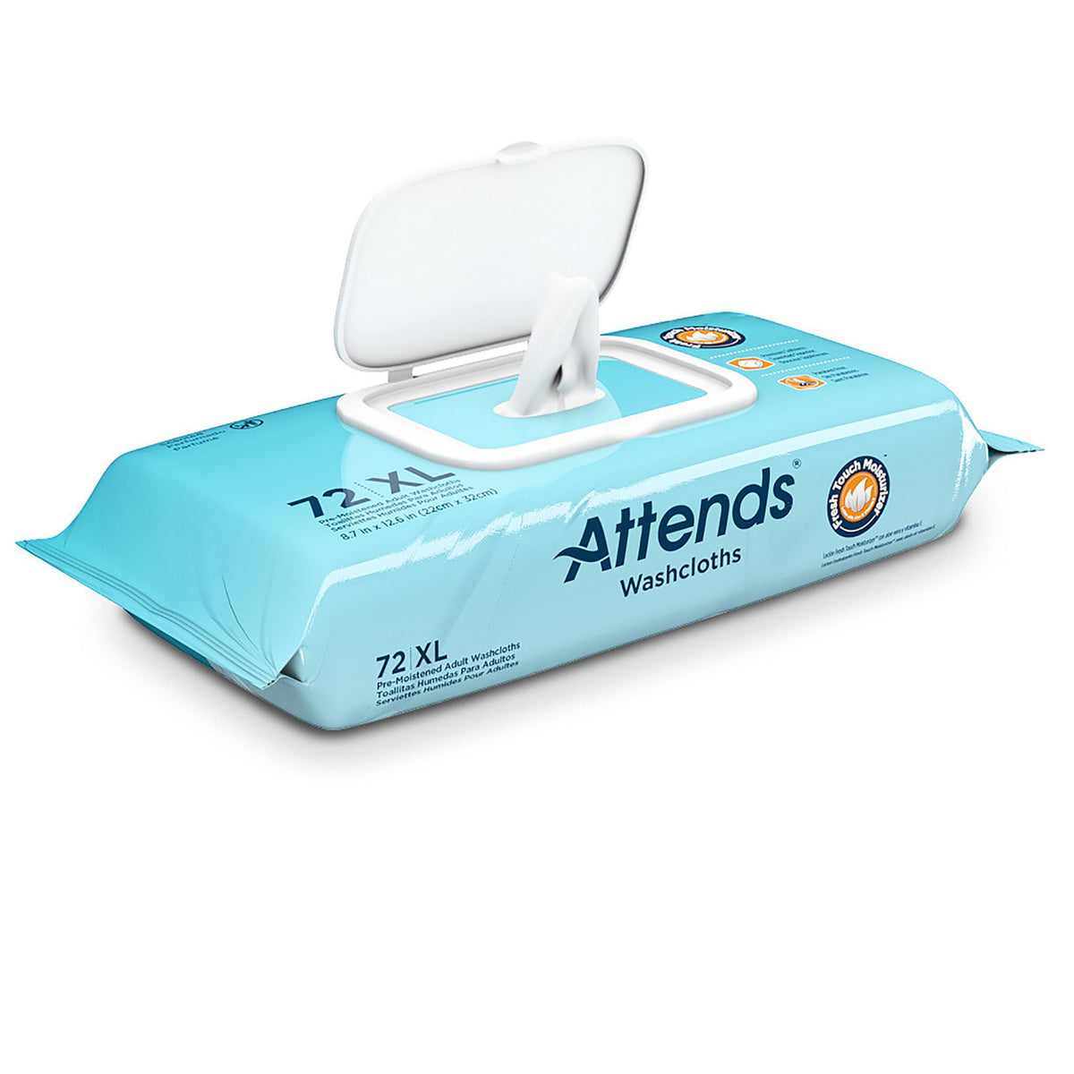Attends® Scented Personal Cleansing Wipes with Aloe and Vitamin E, PK/1