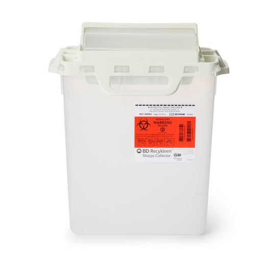 Recycleen™ Multi-purpose Sharps Container, 15-3/4 x 13-1/2 x 6 Inch, 3 Gallon