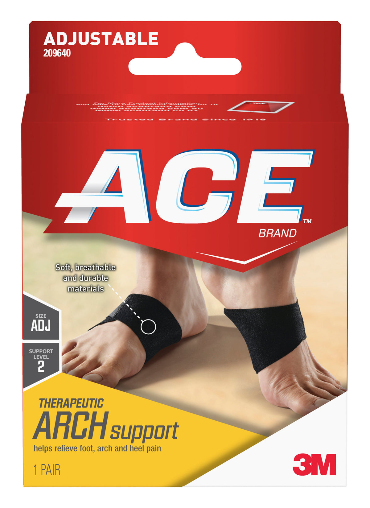 3M™ Ace™ Therapeutic Arch Support, EA/1