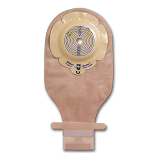 Ultramax Deep Large Flange on Standard Size Drainable Pouch Cut-To-Fit Starter Hole 1/2"-2-1/2", Transparent