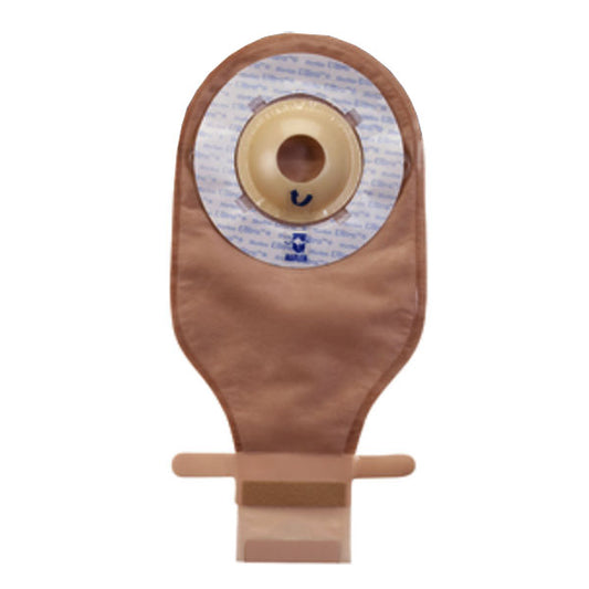Ultralite One-Piece Drainable Pouch 1 5/8" Opening With Aquatack Barrier Deep Convex, Transparent