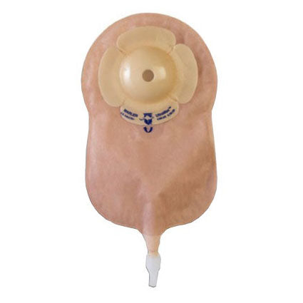 UltraMax Deep Convex Urostomy Pouch With Aquatack Hydrocolloid Barrier 3/4" (19mm), Transparent