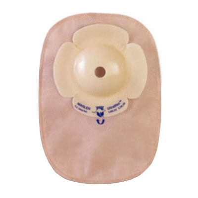 UltraMax Deep Convex Closed-End Pouch Pre-Cut 1" (25mm) With AquaTack Hydrocolloid Barrier, Opaque