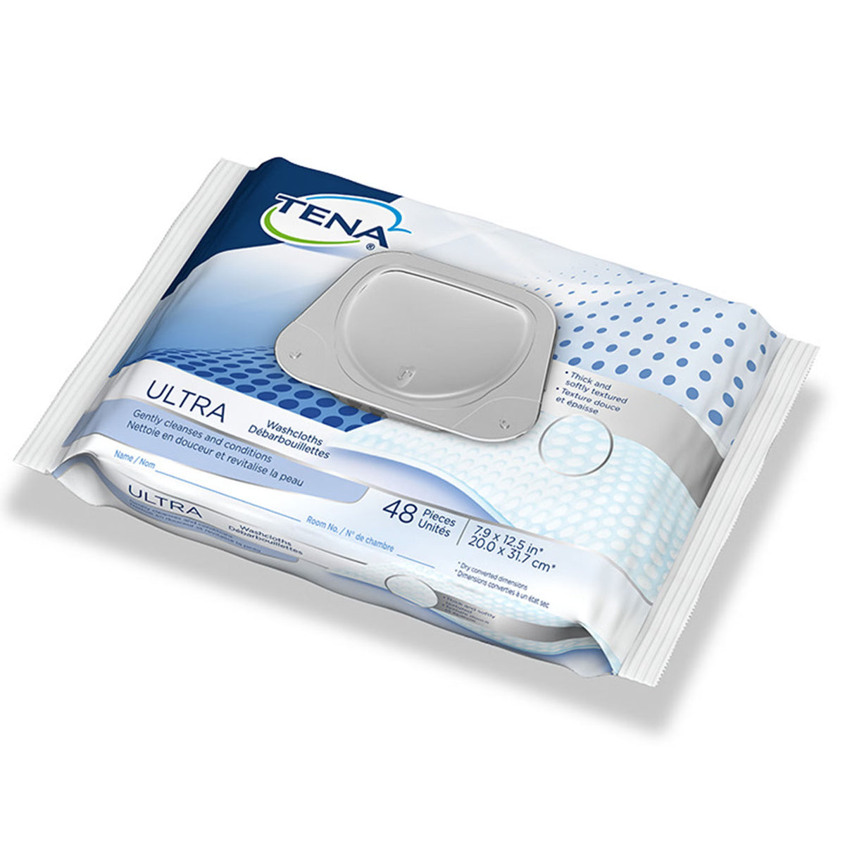 Tena® Ultra Personal Cleansing Wipe, Soft Pack, CS/576