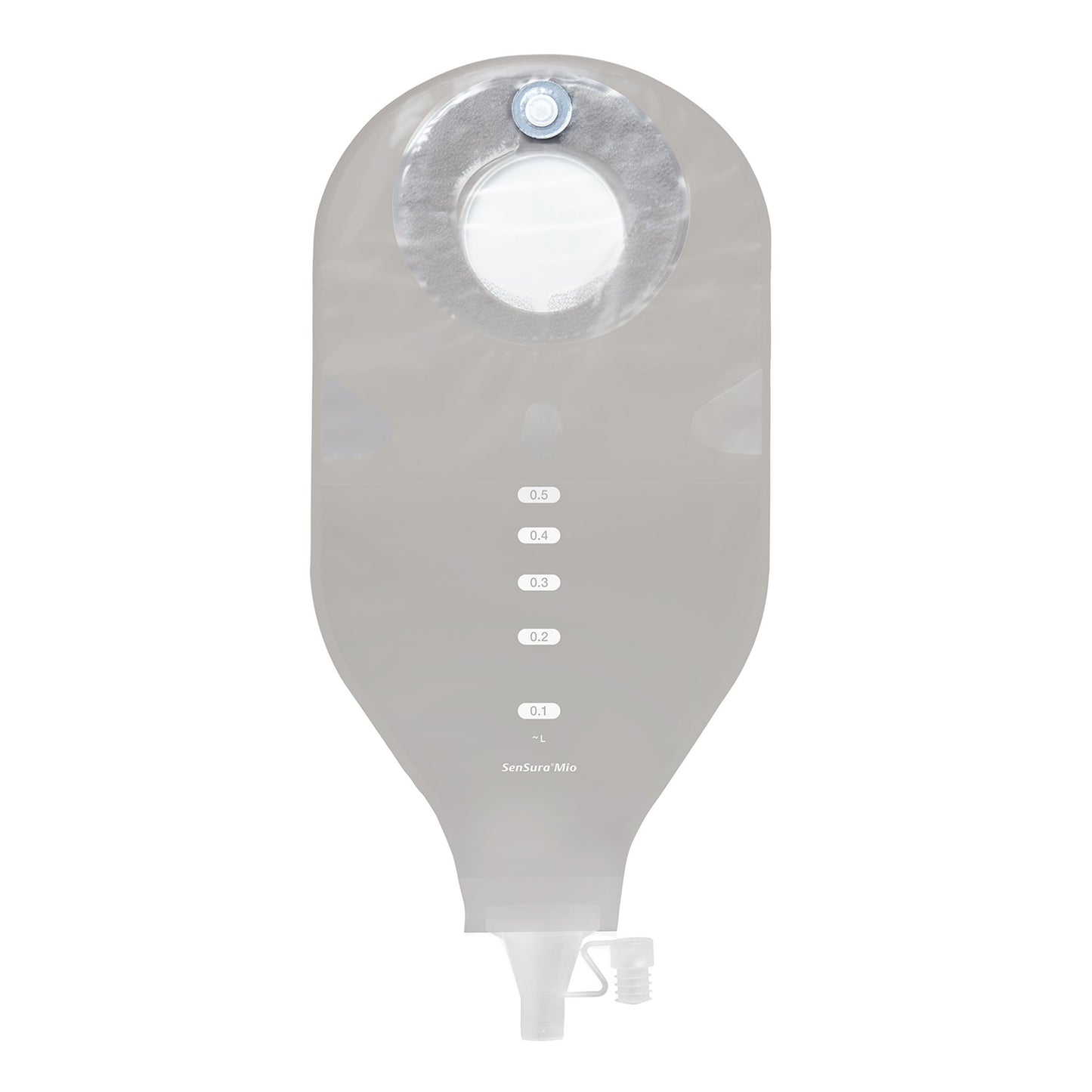 POUCH, OST SENSURA MIO OPAQUE W/TAP OUTLET/WINDW GRN (10/BX)