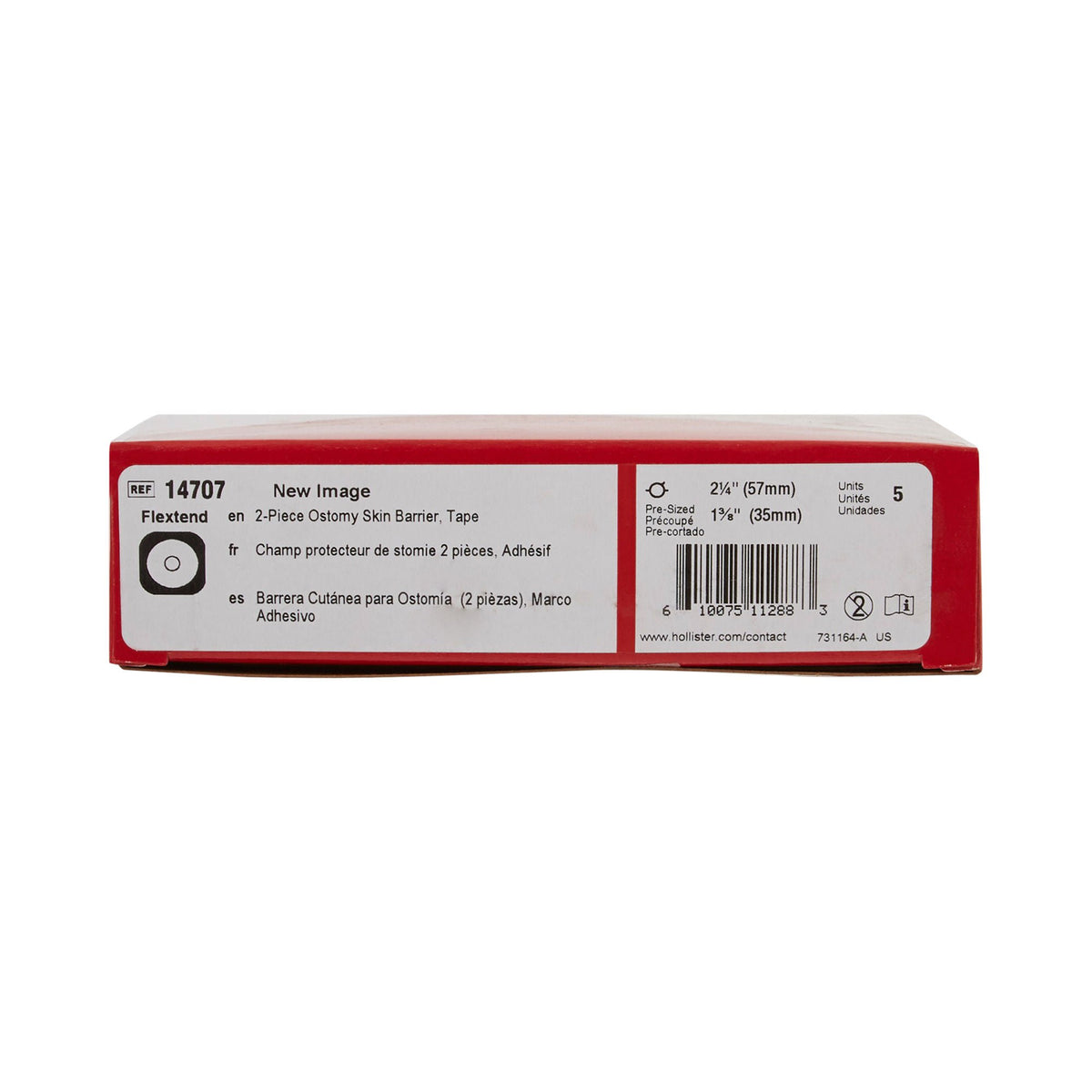 New Image™ Flextend™ Colostomy Barrier, Pre-cut to fit 35mm Stomas