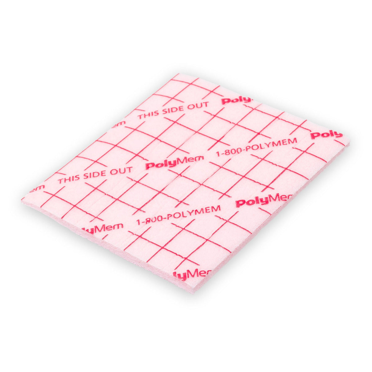 PolyMem® Nonadhesive without Border Foam Dressing, 3 x 3 Inch, CS/60