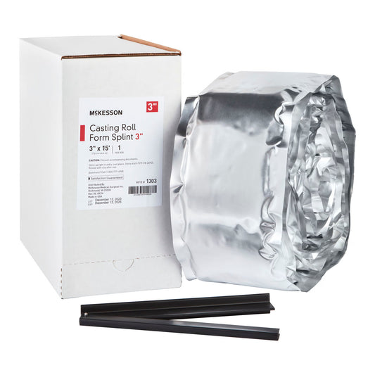 McKesson White Casting Roll Form Splints, 3 Inch x 5 Yard, CS/2
